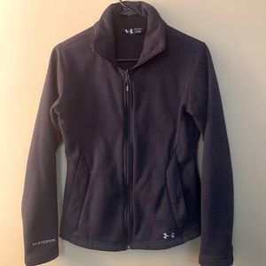 Black, XS, fleece jacket